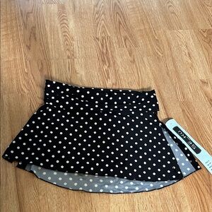 Polka Dot figure skating/dance skirt